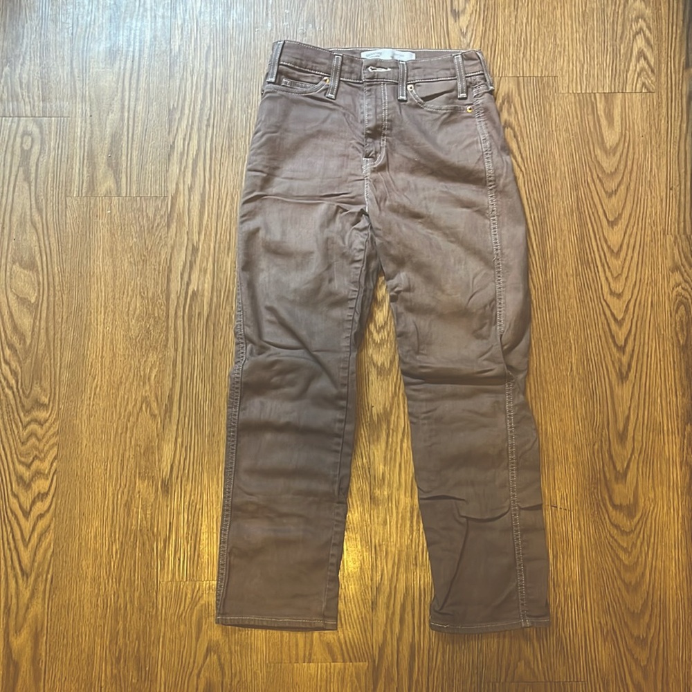 Levi’s Pinkish Cream Straight 28x28 Jeans Womens